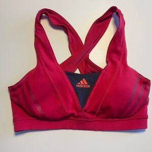Adidas | Supernova Deep pink sports bra